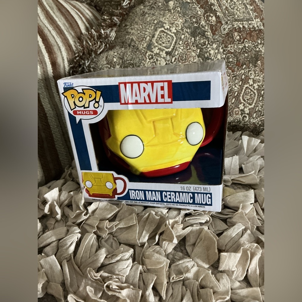 Funko Red and Yellow Coffee Mug Kitchen Accessory